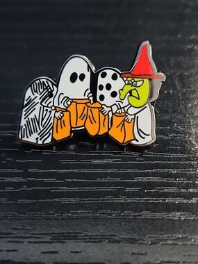 Peanuts Halloween Inspired Enamel Pin